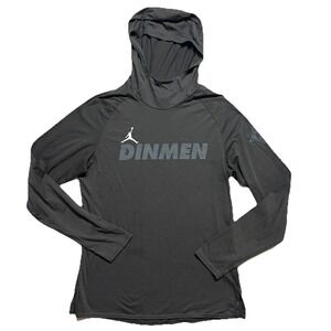 Jordan Alpha Dry 23 Hooded Shirt Mens M Dri-FIT Dinmen Nike Performance Furman
